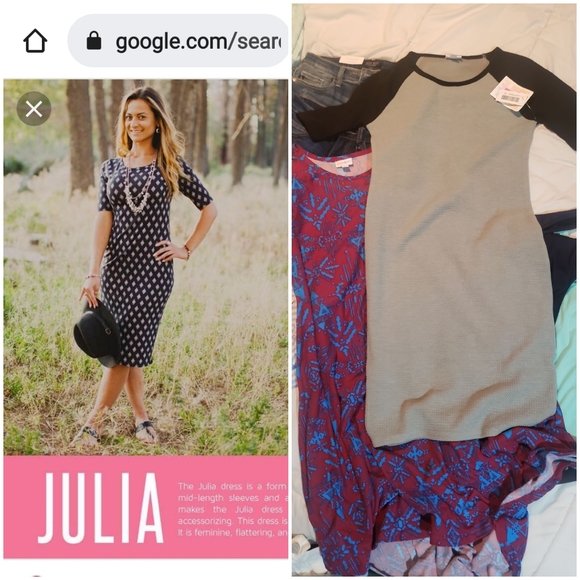 NWT Lularoe Julia Raglan XS - Picture 2 of 9